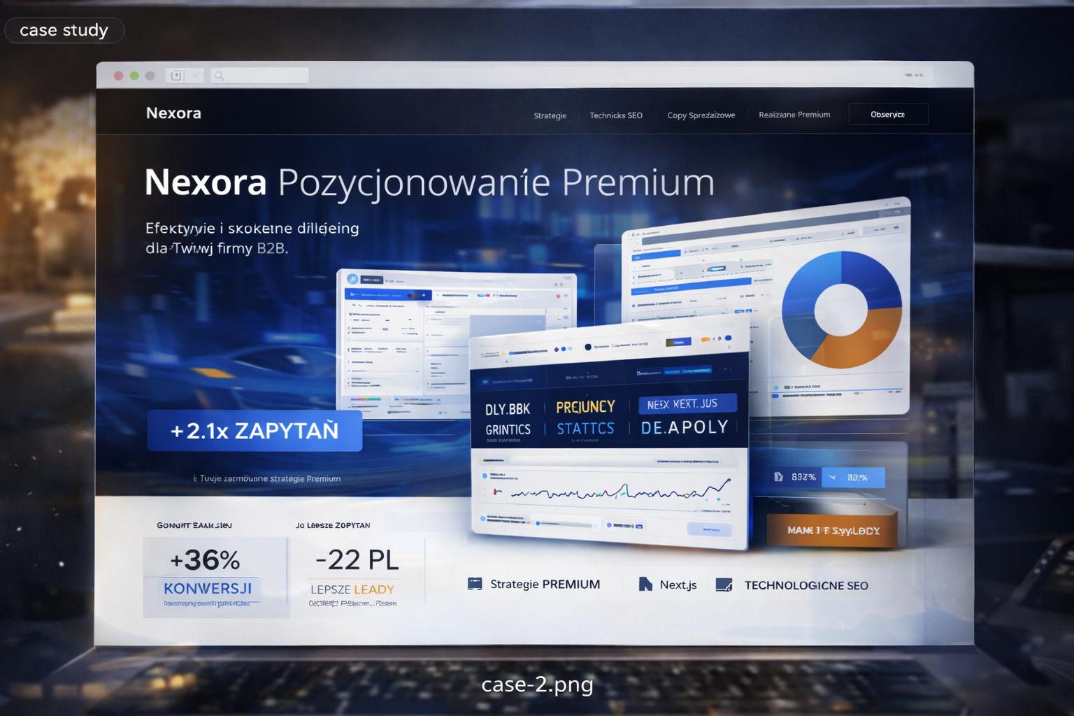 Strona premium + pozycjonowanie oferty